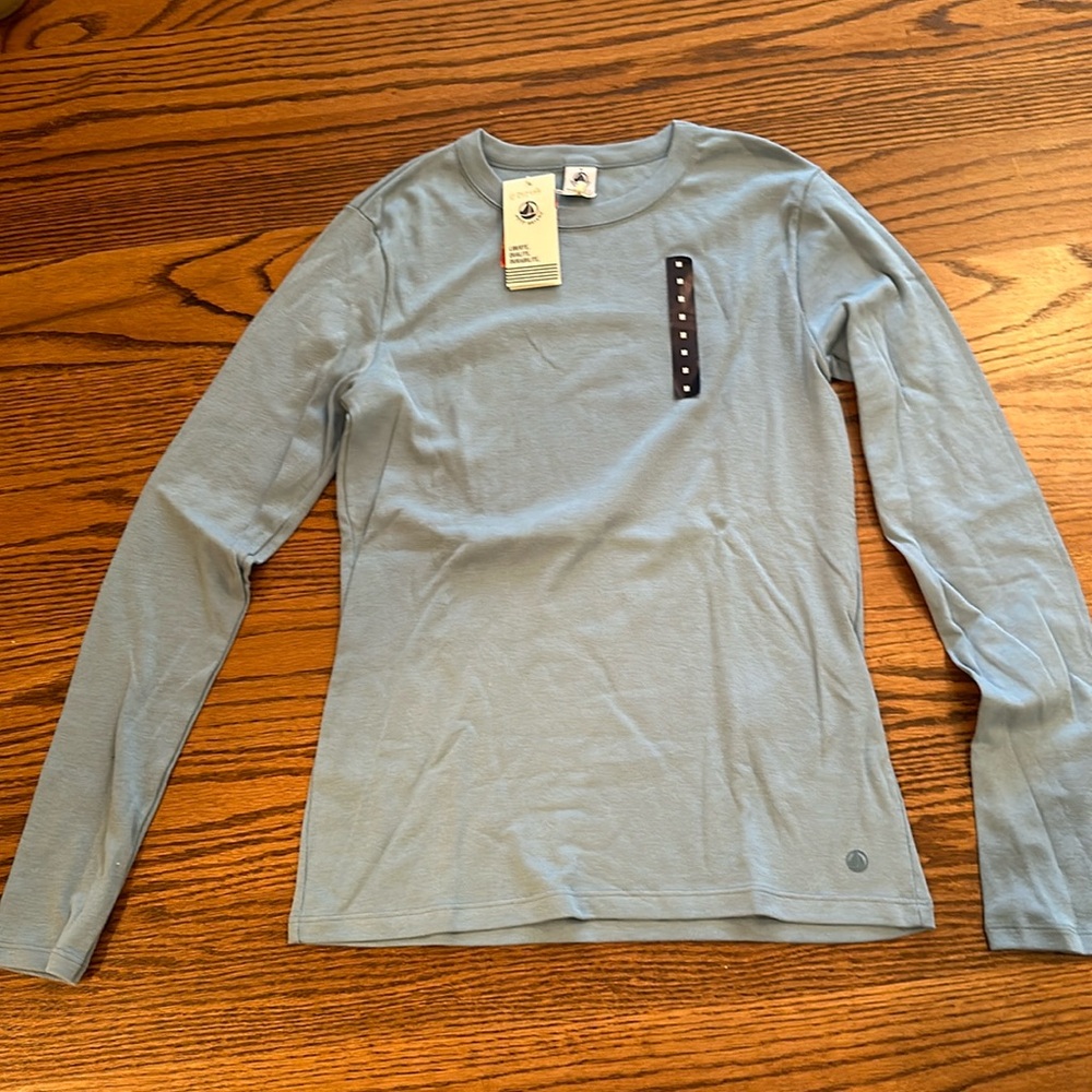 Petit Bateau blue long sleeve T-shirt